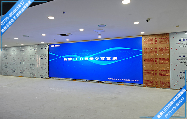 長沙岳麓山大學科技城科技創意園某醫療企業報告廳LED顯示屏